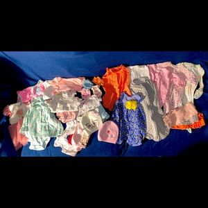 Baby girls clothes bundle